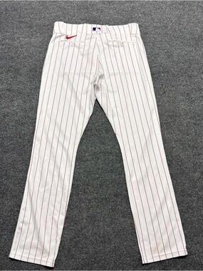 Seranthony Dominguez #58 Philadelphia Phillies Nike Team Issued Pants Pinstripes